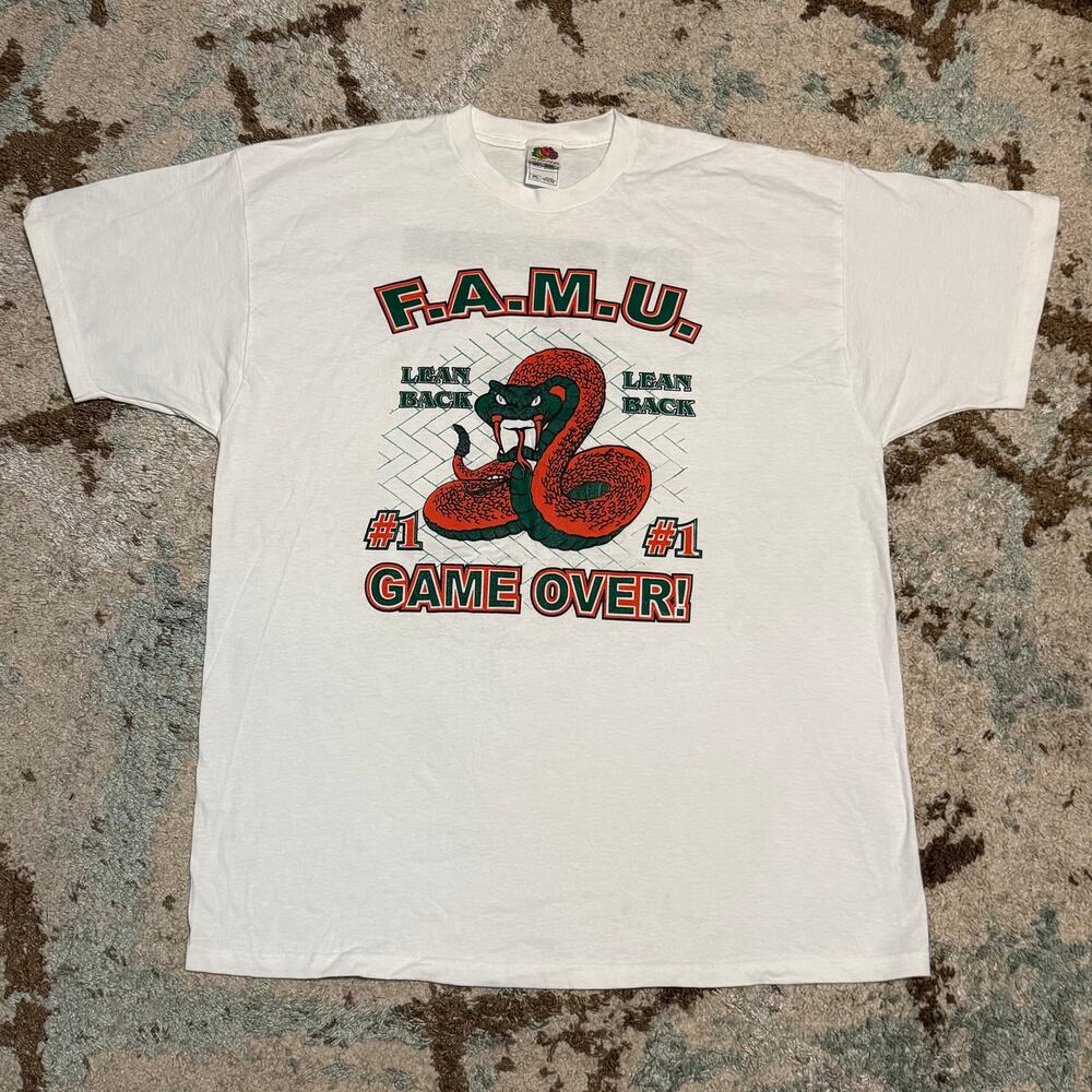 FAMU Florida A&M Rattlers Football Shirt Size 2XL Marching Band NCAA